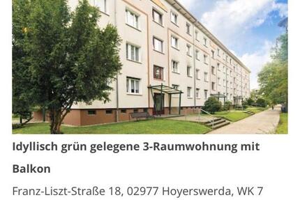 Wohnung Hoyerswerda - 3 Zimmer, 62 m&sup2;, 480&euro; | Angebot:26168411