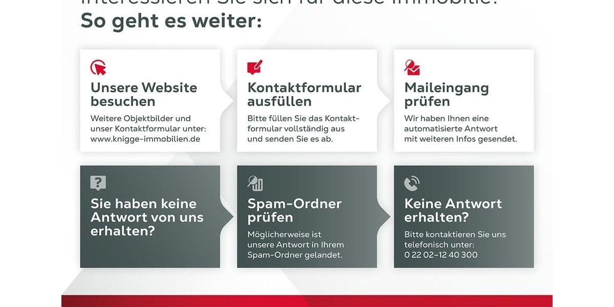 Etagenwohnung Bergisch Gladbach Paffrath - 2 Zimmer, 60 m&sup2;, 530&euro; | Angebot:25170097