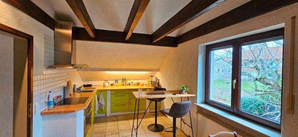 Dachgeschoßwohnung Hirschberg an der Bergstraße - 2 Zimmer, 52 m&sup2;, 750&euro; | Angebot:25821684