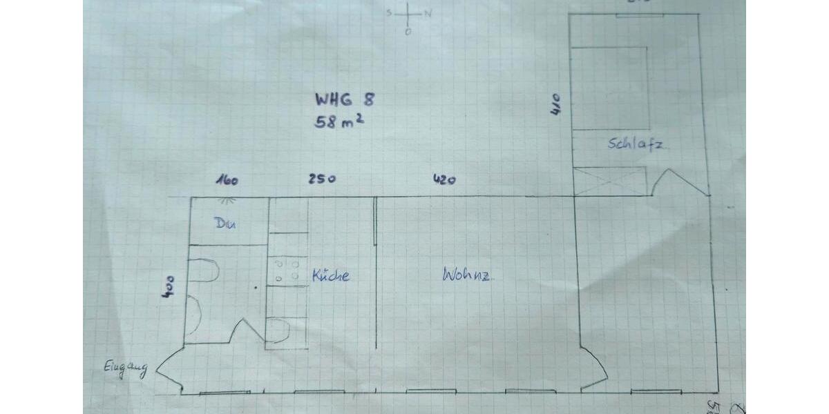 helle 3-Zi-Wohnung 58qm in Uelzen 3 zimmer