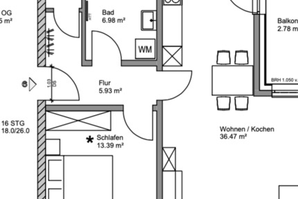 Wohnung Grömitz - 2 Zimmer, 65 m&sup2;, 975&euro; | Angebot:24480728