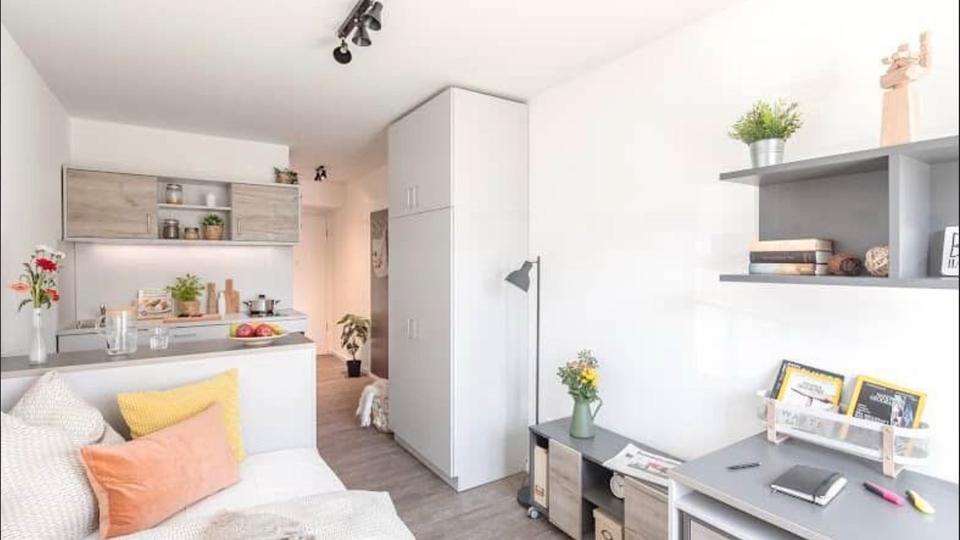 Etagenwohnung Hannover Nord - 1 Zimmer, 21 m&sup2;, 570&euro; | Angebot:26035350