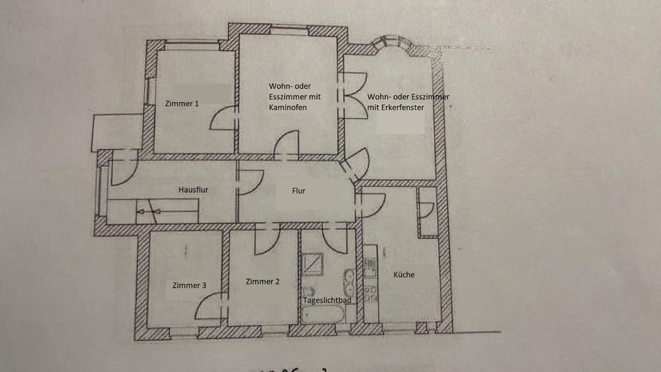Hochparterre Rethem (Aller) - 5 Zimmer, 118 m&sup2;, 814&euro; | Angebot:26479299