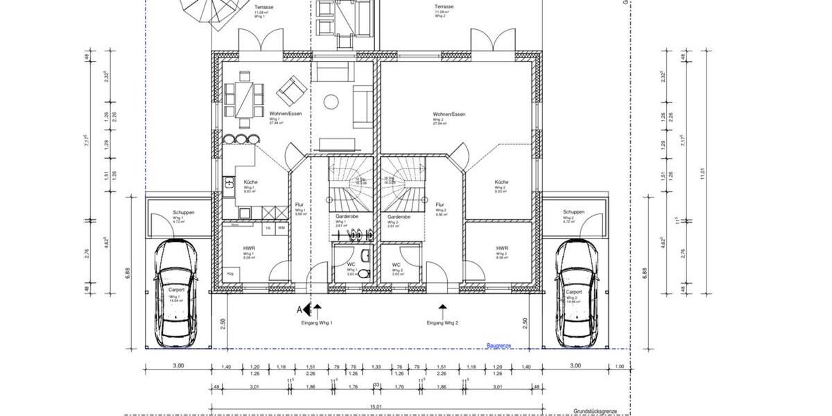 Etagenwohnung Nordenham - 4 Zimmer, 120 m&sup2;, 1.500&euro; | Angebot:25505736