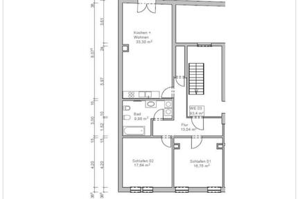 Wohnung Arnstadt - 3 Zimmer, 90 m&sup2;, 620&euro; | Angebot:23422849