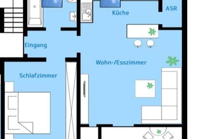 Wohnung Schloß Holte-Stukenbrock Stukenbrock - 2 Zimmer, 56 m&sup2;, 600&euro; | Angebot:25235991