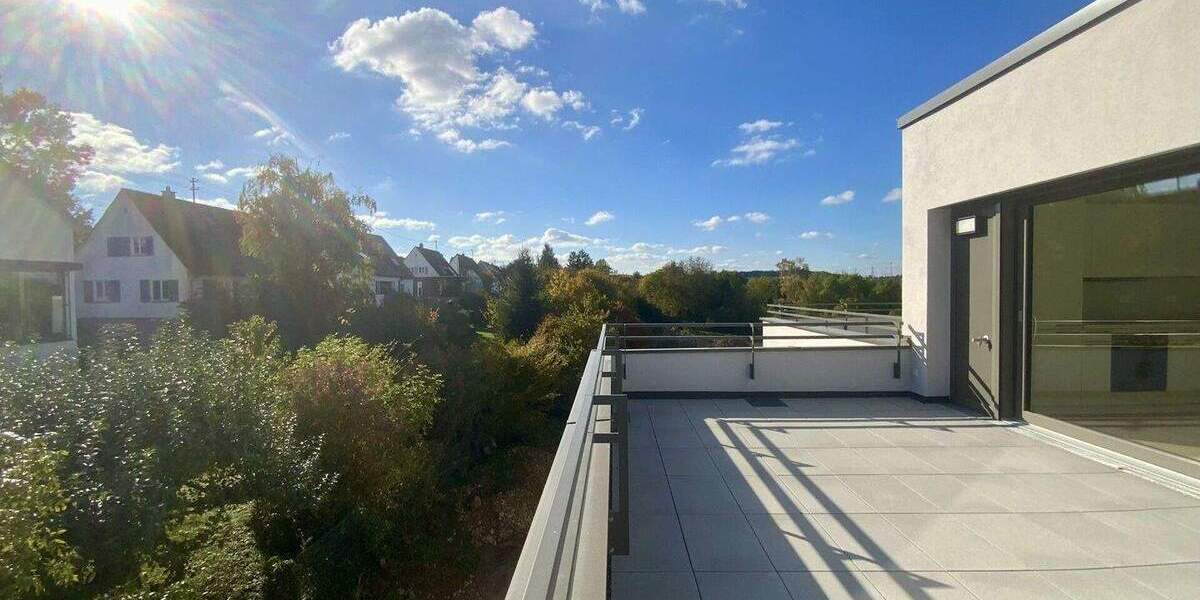 2-Zimmer-Neubau mit EBK & Dachterrasse 2 zimmer