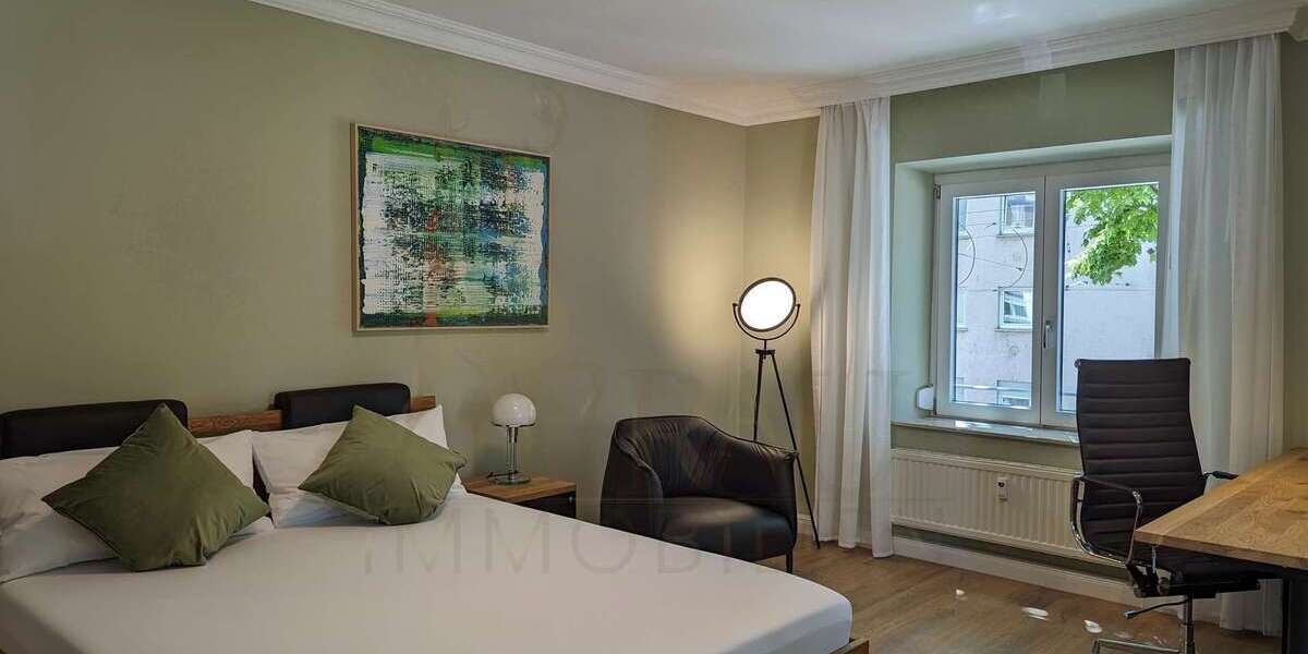 Etagenwohnung Ulm Söflingen - 1 Zimmer, 16 m&sup2;, 650&euro; | Angebot:26560287