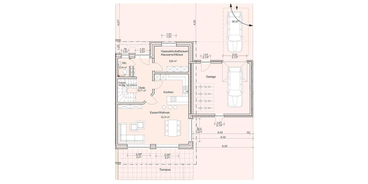 Doppelhaushälfte Bocholt Feldmark - 4 Zimmer, 141 m&sup2;, 1.550&euro; | Angebot:25807714