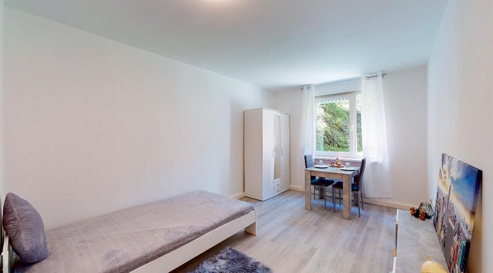 Etagenwohnung Saarbrücken Scheidt - 1 Zimmer, 24 m&sup2;, 380&euro; | Angebot:24747514