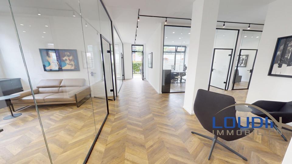 Repräsentativ, modern & sofort bezugsbereit – Bürofläche mit Stil am Güterbahnhof.