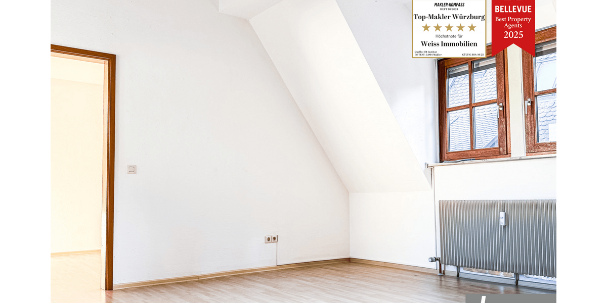 Wohnung zum Mieten in Würzburg 990 € 62 m² 3 zimmer