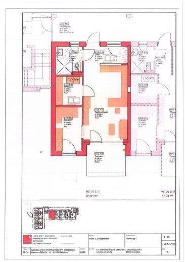 Etagenwohnung Radebeul Niederlößnitz - 2 Zimmer, 54 m&sup2;, 540&euro; | Angebot:25958384