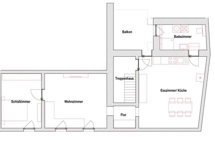 Wohnung Saarlouis - 2 Zimmer, 76 m&sup2;, 700&euro; | Angebot:26038554