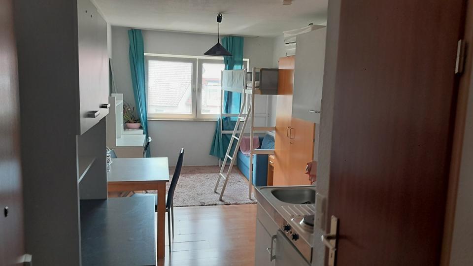 19 qm 1 Zimmer Teilmöbilierte Wohnung Kaltmiete 300