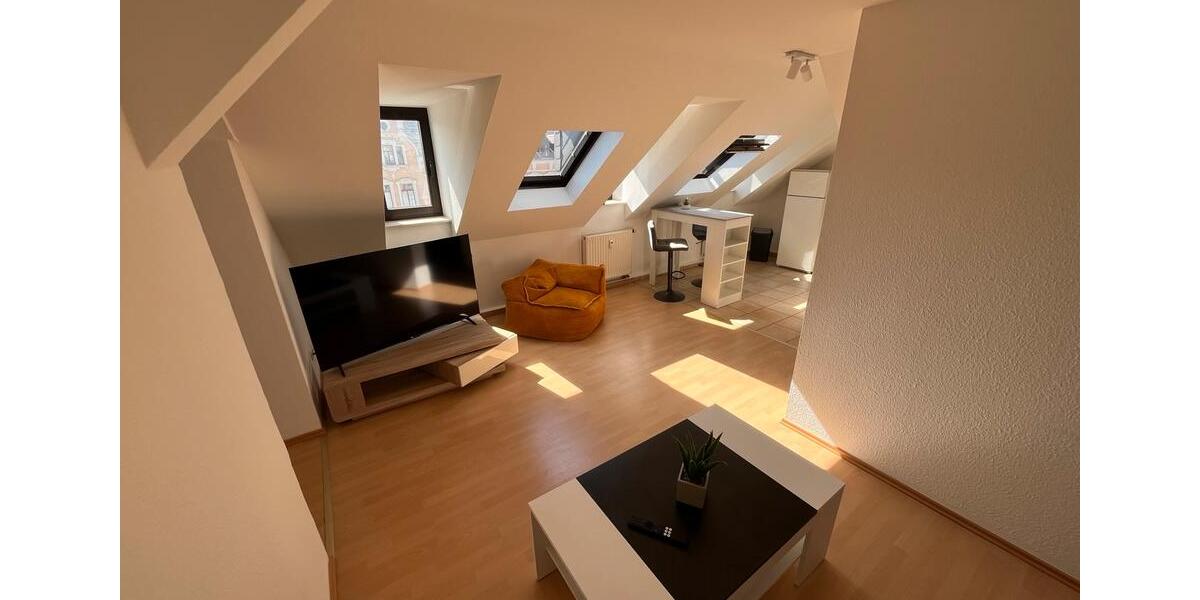 Dachgeschoßwohnung Hohenstein-Ernstthal Ernstthal - 2 Zimmer, 48 m&sup2;, 419&euro; | Angebot:26648968