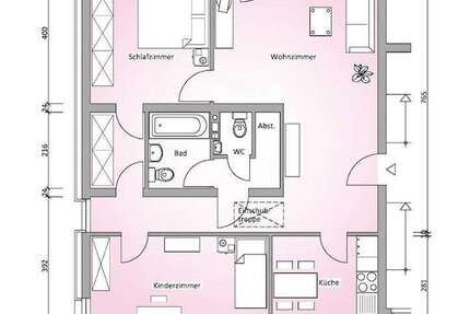 Wohnung zum Mieten in Solingen 746,20 € 82 m²