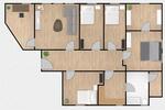 Dachgeschoßwohnung Bad Hersfeld - 5 Zimmer, 116 m&sup2;, 889&euro; | Angebot:26562895