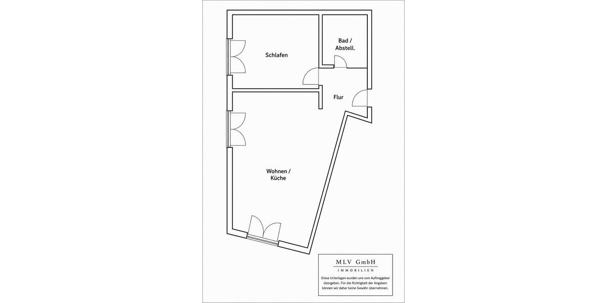 Etagenwohnung Ennigerloh - 2 Zimmer, 52 m&sup2;, 595&euro; | Angebot:26147163