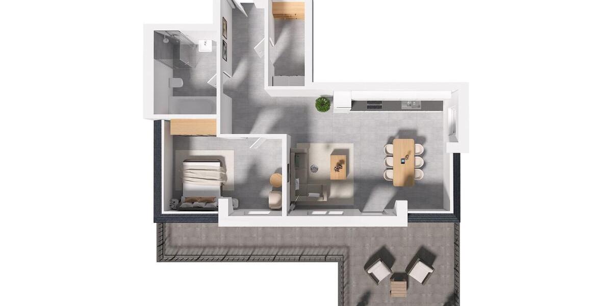 Einfamilienhaus Lotte - 2 Zimmer, 81 m&sup2;, 1.130&euro; | Angebot:24813801