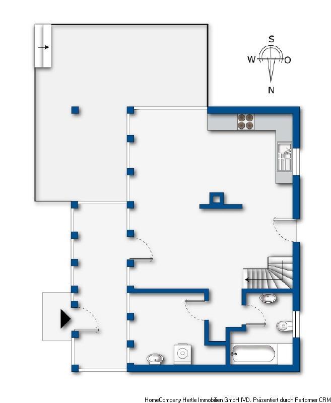 ***Möbliertes Haus in Feldkirch mit Terrasse und kleinem Garten für 6-24 Monate zimmer