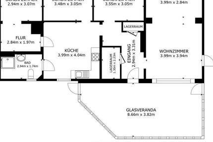 Wohnung Uelzen - 4 Zimmer, 100 m&sup2;, 900&euro; | Angebot:26043009