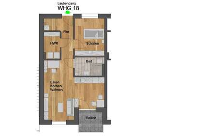 Wohnung zum Mieten in Külsheim 700 € 59.58 m² 2 zimmer