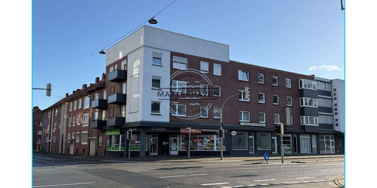 Etagenwohnung Wilhelmshaven Heppens - 1 Zimmer, 45 m&sup2;, 400&euro; | Angebot:26659216