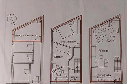 Ruhige 3 Raumwohnung Hinterhaus zimmer