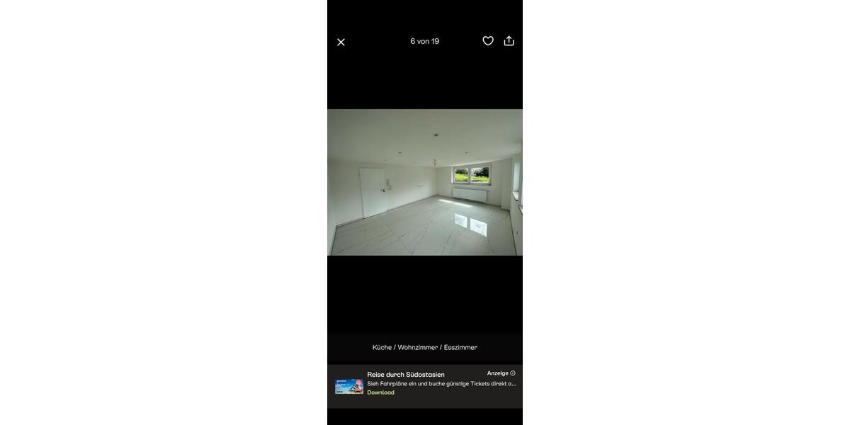 Erdgeschoßwohnung Aalen Ebnat - 1.5 Zimmer, 61 m&sup2;, 750&euro; | Angebot:26540025