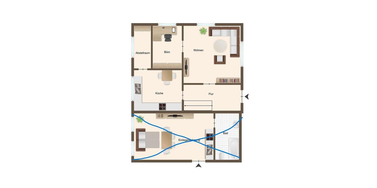 Bauernhaus, Landhaus Fischach - 5 Zimmer, 135 m&sup2;, 1.850&euro; | Angebot:26533686