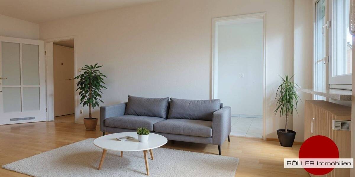 Perfekt für den Single oder Wochenendheimfahrer! Smarte 1-Zi. Wohnung mit Balkon in Altenfurt! zimmer