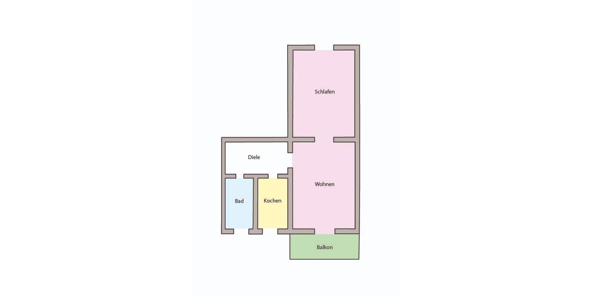 Etagenwohnung Nienburg (Saale) - 2 Zimmer, 50 m&sup2;, 375&euro; | Angebot:24737635
