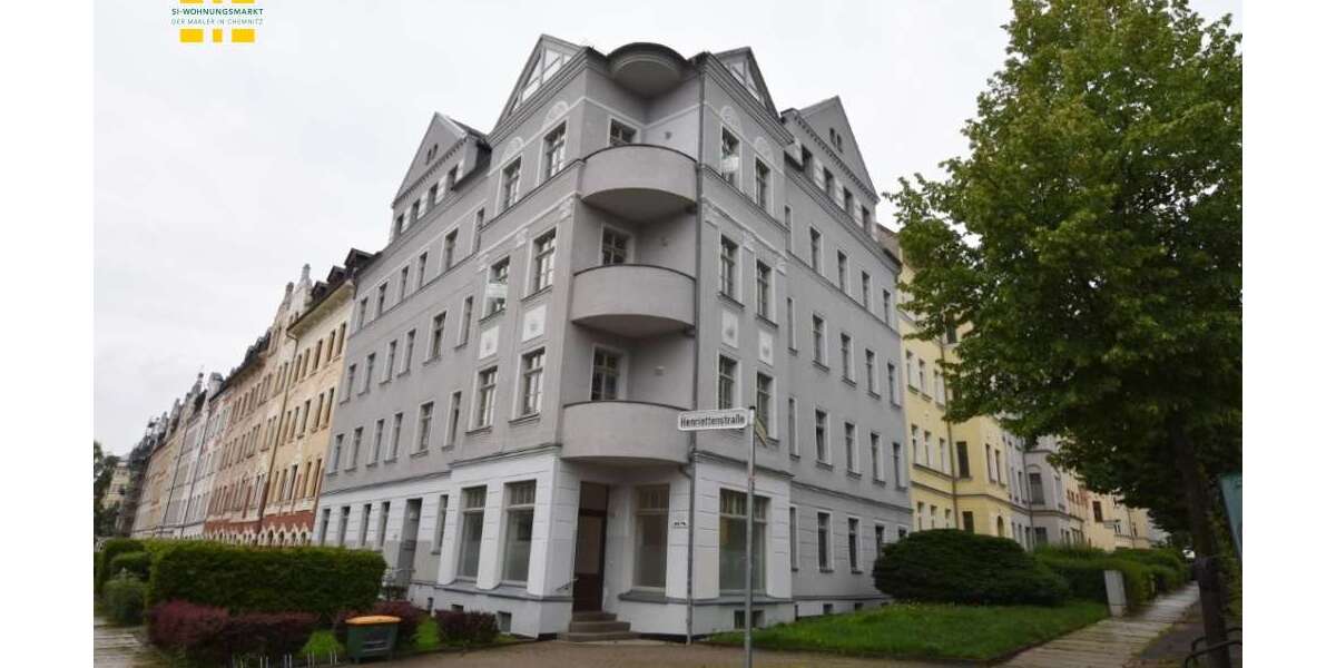 Etagenwohnung Chemnitz Kaßberg - 1 Zimmer, 32 m&sup2;, 200&euro; | Angebot:27053379