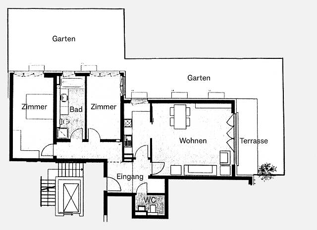 Eine Rarität im Herzen Berlins: Wohnung mit Garten