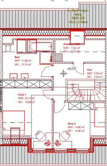Maisonettenwohnung Winsen (Luhe) - 4.5 Zimmer, 140 m&sup2;, 1.960&euro; | Angebot:26465212