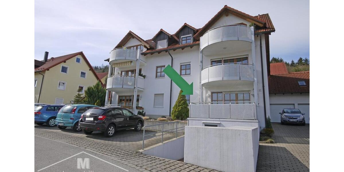 Schmucke 2-Zimmer-Erdgeschoss-Wohnung mit herrlichem Ausblick in DietfurtTöging (Ref. 0001193) 2 zimmer