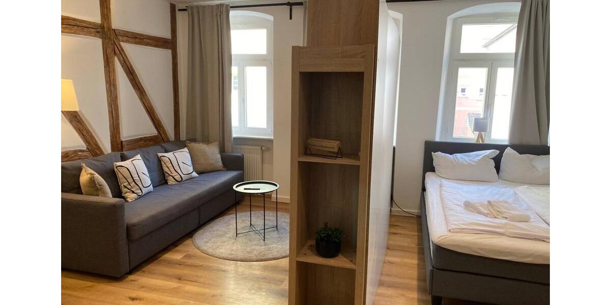 Natürlich sanierte und möblierte Altbauwohnungen zimmer