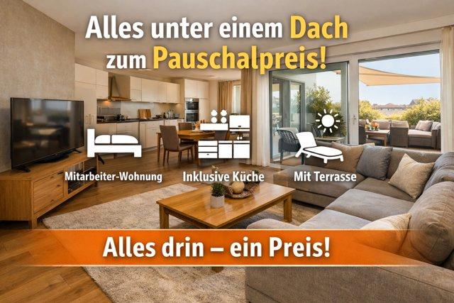 Terrassenwohnung Mönchengladbach Ost - 4 Zimmer, 85 m&sup2;, 390&euro; | Angebot:26001801