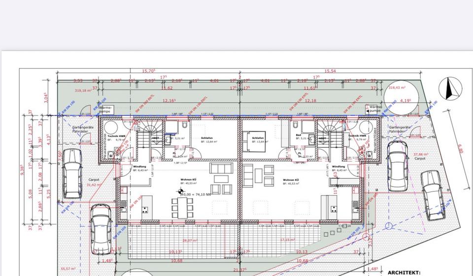 Doppelhaushälfte Osnabrück Gretesch - 5 Zimmer, 140 m&sup2;, 2.000&euro; | Angebot:24663178