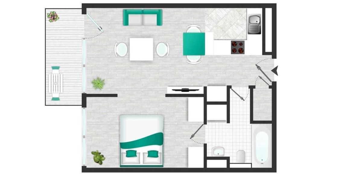 Wohnen auf Zeit Berlin Pankow - 2 Zimmer, 42 m&sup2;, 1.499&euro; | Angebot:26686389