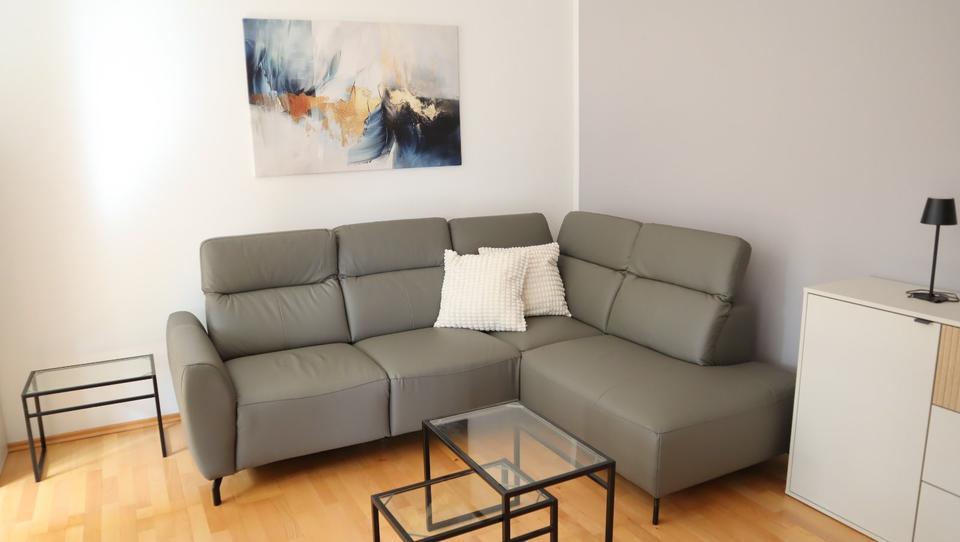 Ruhig & möbliert direkt am Lech 3 ZKB Wohnung mit Balkon