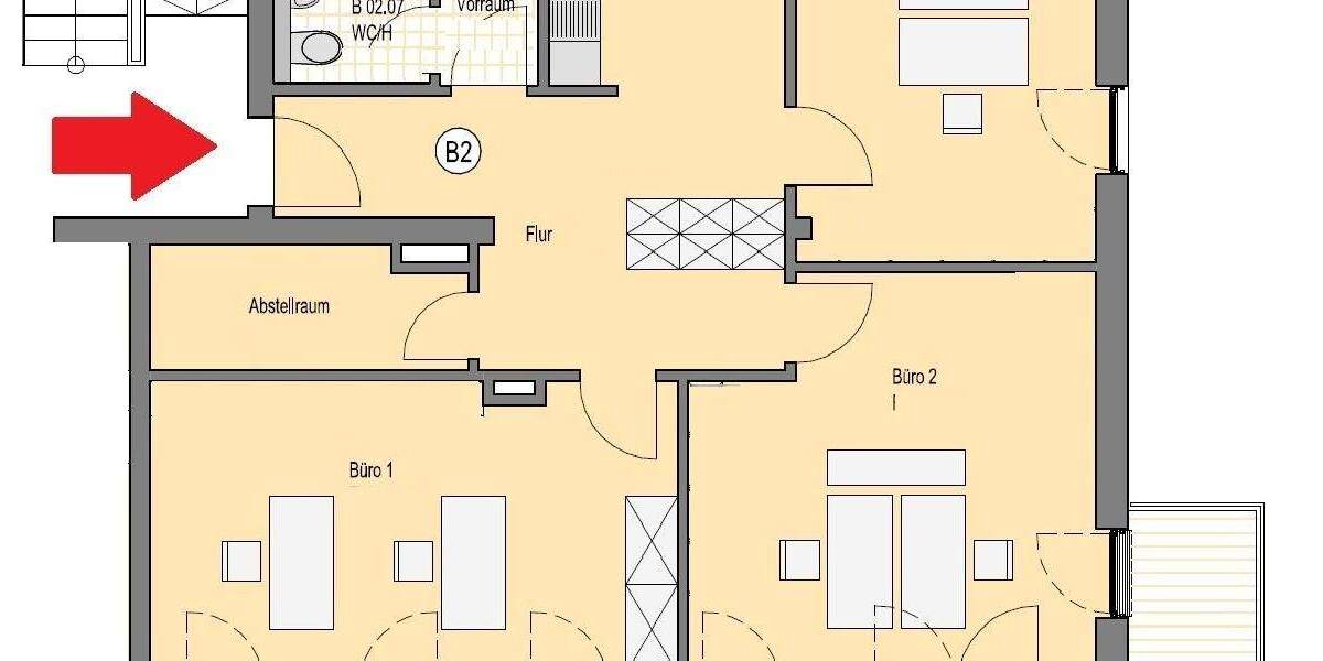 Besser arbeiten. Besser ankommen. Hier fühlt sich Arbeit richtig gut an! 3 zimmer