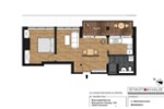 Etagenwohnung Schwerin - 2 Zimmer, 53 m&sup2;, 547&euro; | Angebot:25055416