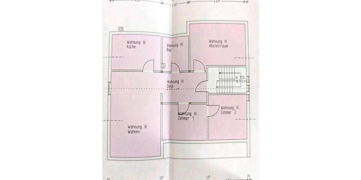 Dachgeschoßwohnung Eberdingen - 3.5 Zimmer, 64 m&sup2;, 640&euro; | Angebot:25993654