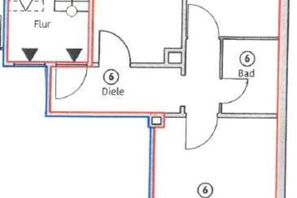 Wohnung Ludwigshafen am Rhein Ludwigshafen-Hemshof - 2 Zimmer, 52 m&sup2;, 675&euro; | Angebot:26088533