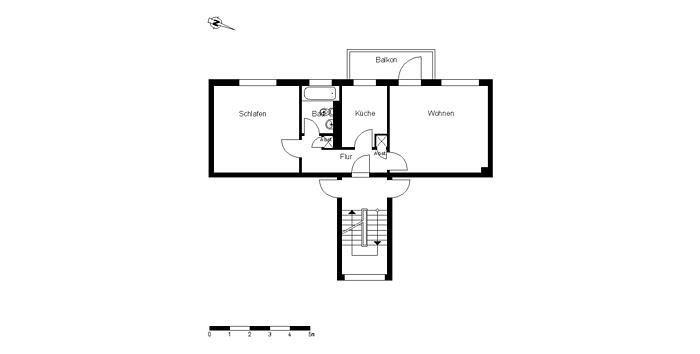 Hübsche 2-Zimmer-Wohnung