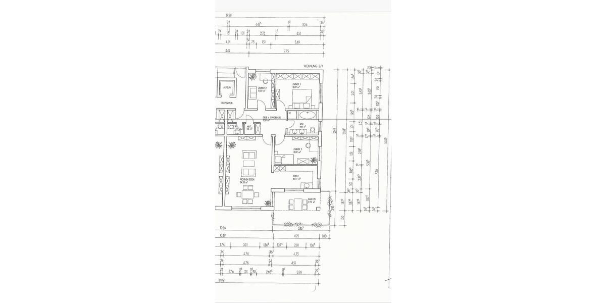 Etagenwohnung Kassel Harleshausen - 4 Zimmer, 118 m&sup2;, 1.450&euro; | Angebot:26040478