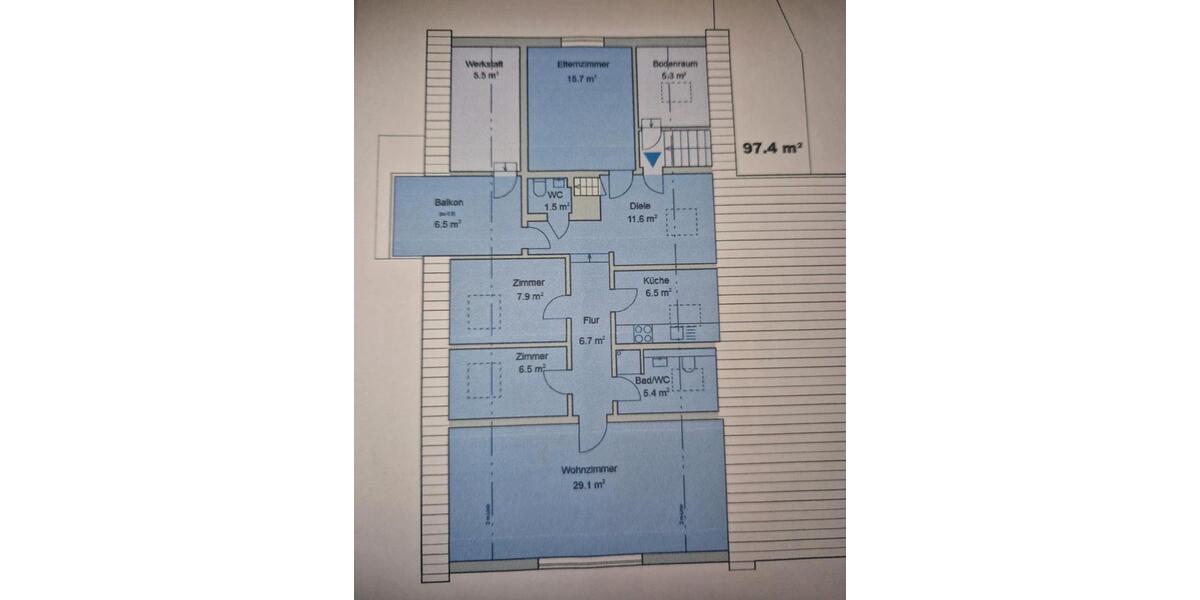 Großzügige 4-Zimmer-Wohnung in Fleckeby, Wohnung zur Miete 4 zimmer