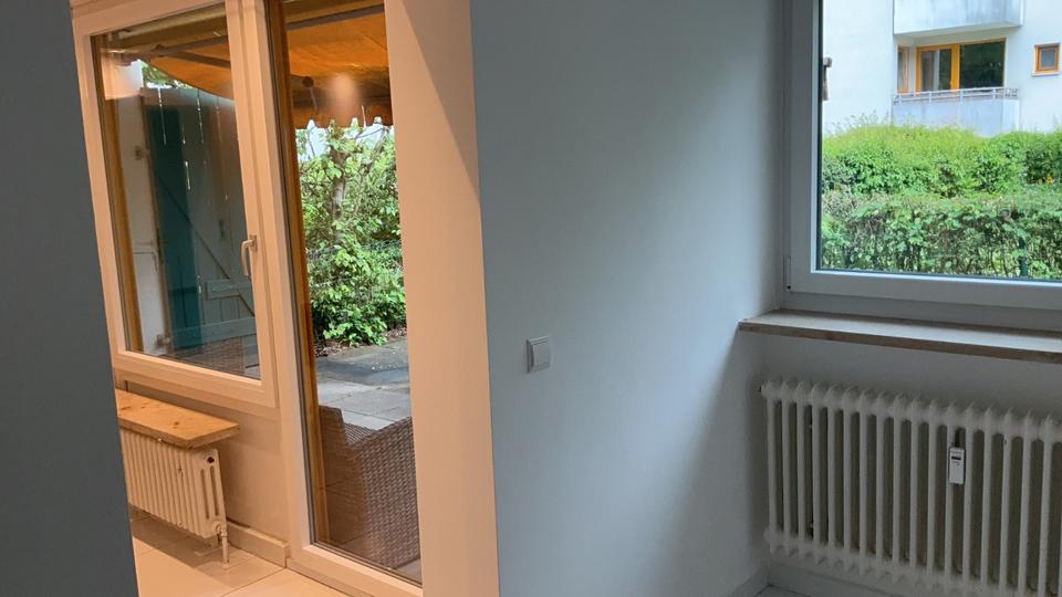 Erdgeschoßwohnung Regensburg Ganghofersiedlung - 3 Zimmer, 100 m&sup2;, 1.400&euro; | Angebot:26604802